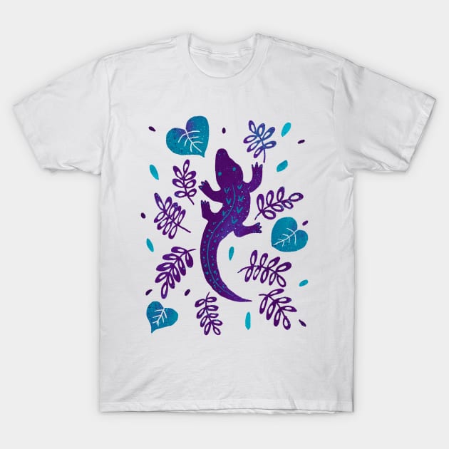 Purple Crocodile T-Shirt by Home Cyn Home 